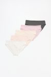 5-Piece Matching Hipster Panty Set