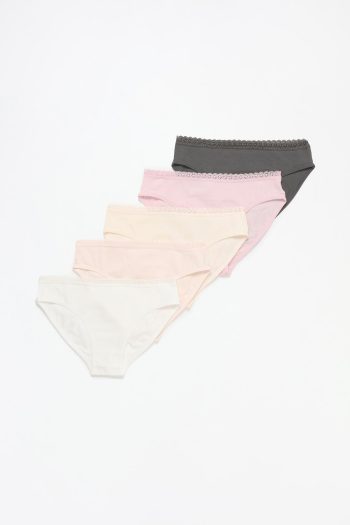 5-Piece Matching Hipster Panty Set