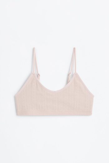 Set of 2 Seamless Ribbed Crop Tops