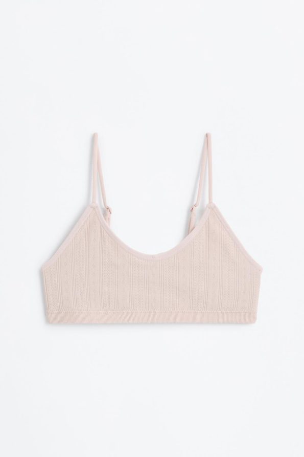 Set of 2 Seamless Ribbed Crop Tops