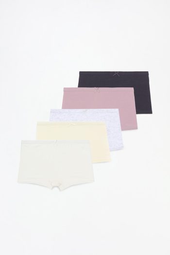 5-Pack Solid Color Boxer Briefs
