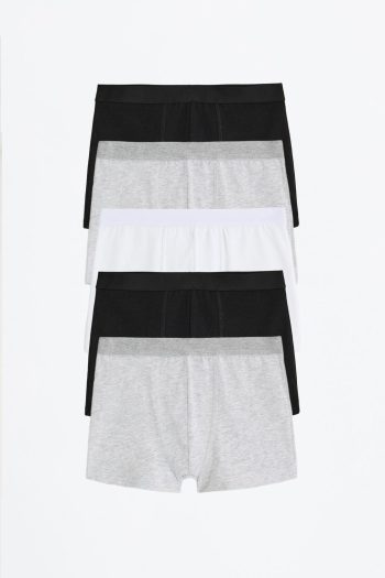 5-Pack Basic Boxer Shorts
