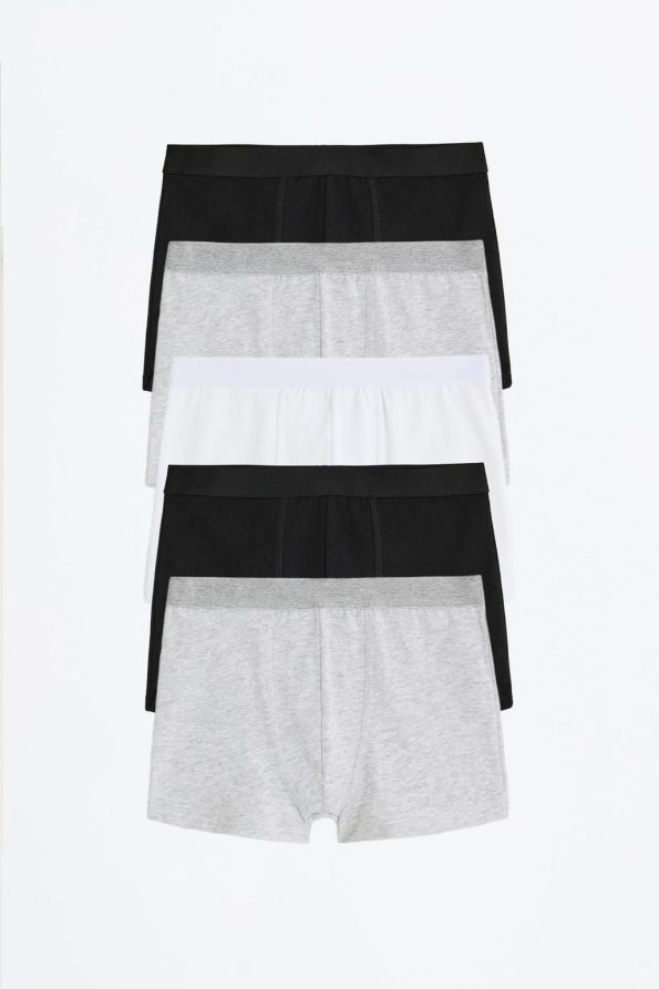 5-Pack Basic Boxer Shorts