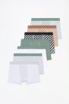 7-Pack Checked Boxer Shorts