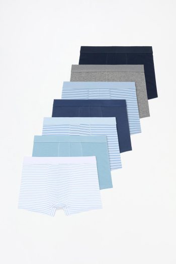 7-Pack Striped Boxer Shorts
