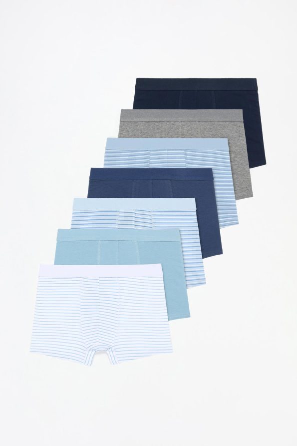 7-Pack Striped Boxer Shorts