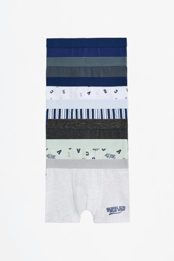 7-Pack School Style Boxer Shorts