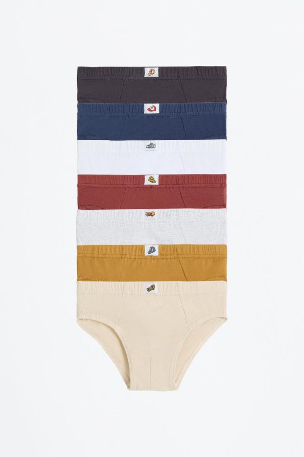 7-Pack Solid Color Briefs