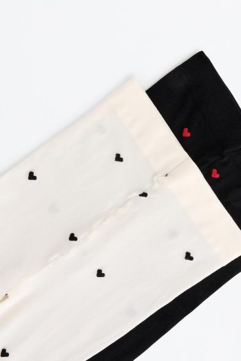 Pack of 2 Patterned Tights