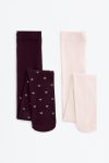 Set of 2 Shiny Tights