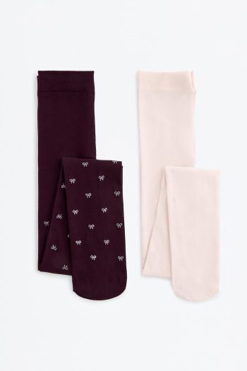 Set of 2 Shiny Tights