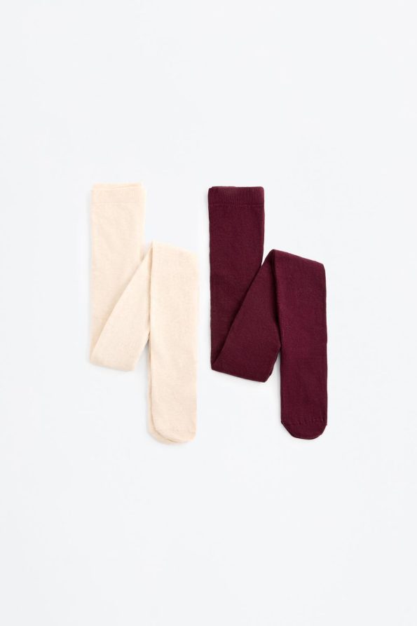 2-Pack Solid Color Tights
