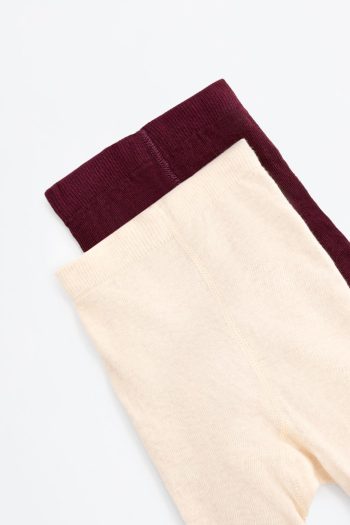 2-Pack Solid Color Tights