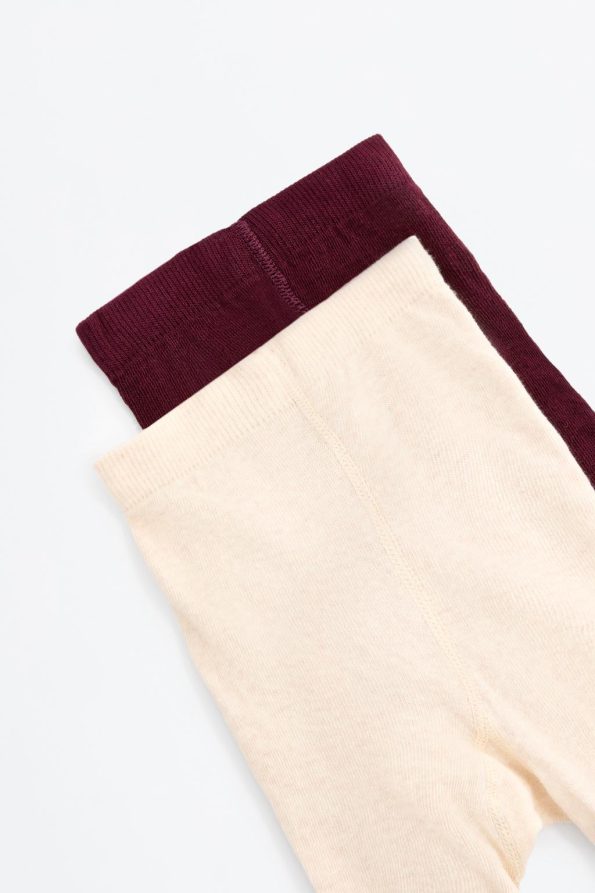 2-Pack Solid Color Tights