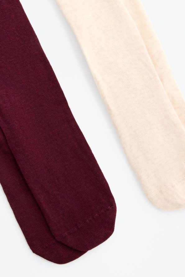 2-Pack Solid Color Tights