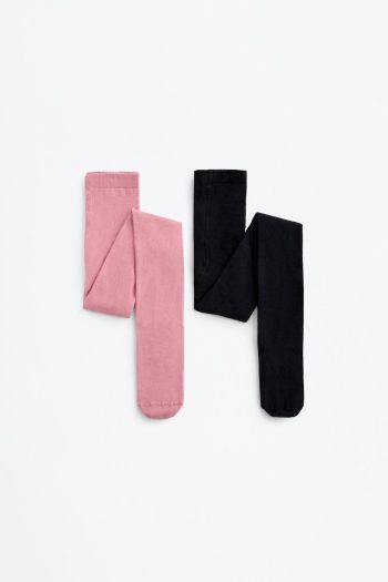 Pack of 2 Solid Color Tights