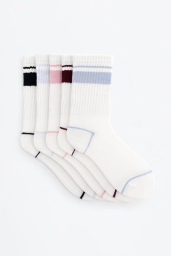 5-Pack of Long Sports Socks