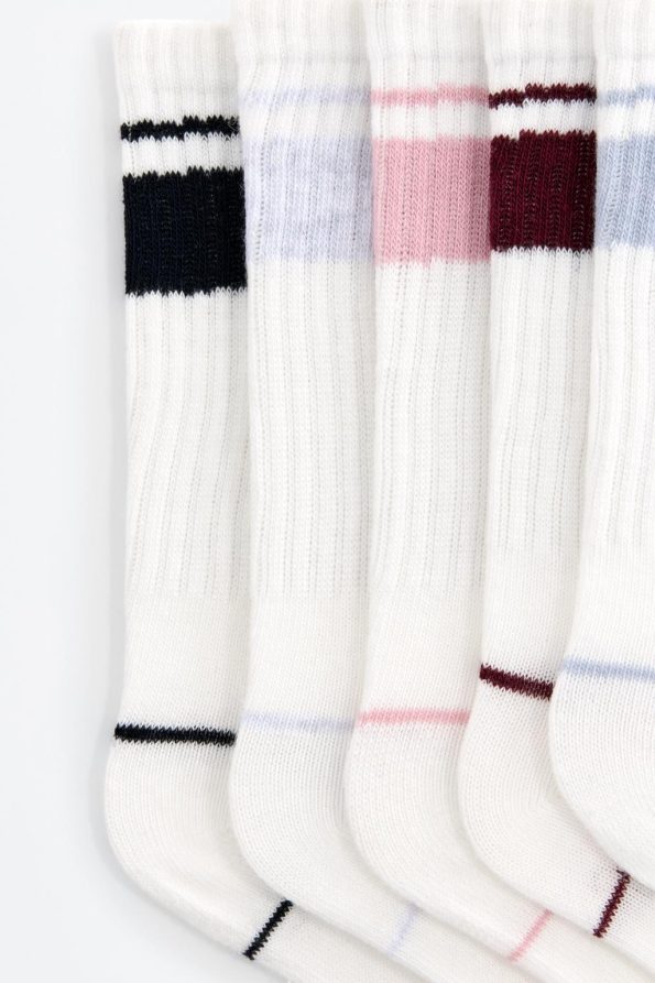 5-Pack of Long Sports Socks