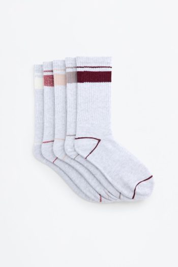 5-Pack Long Sport Socks