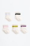 5-Pack Striped Long Socks