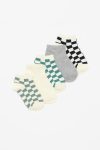 5-Pack Plaid Ankle Socks