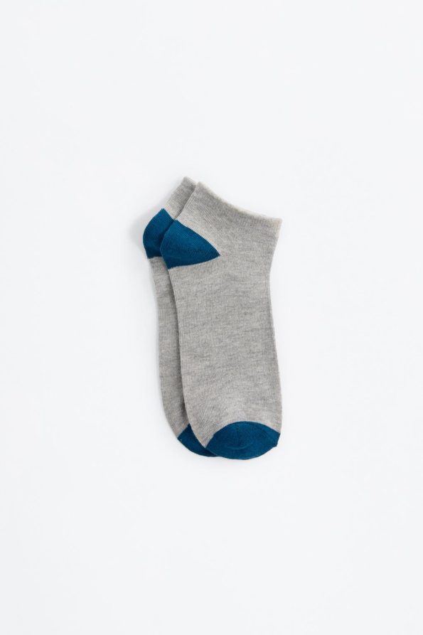 5-Pack Color Block Ankle Socks