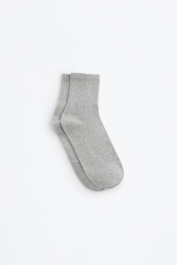 5-Pack Short Ribbed Socks