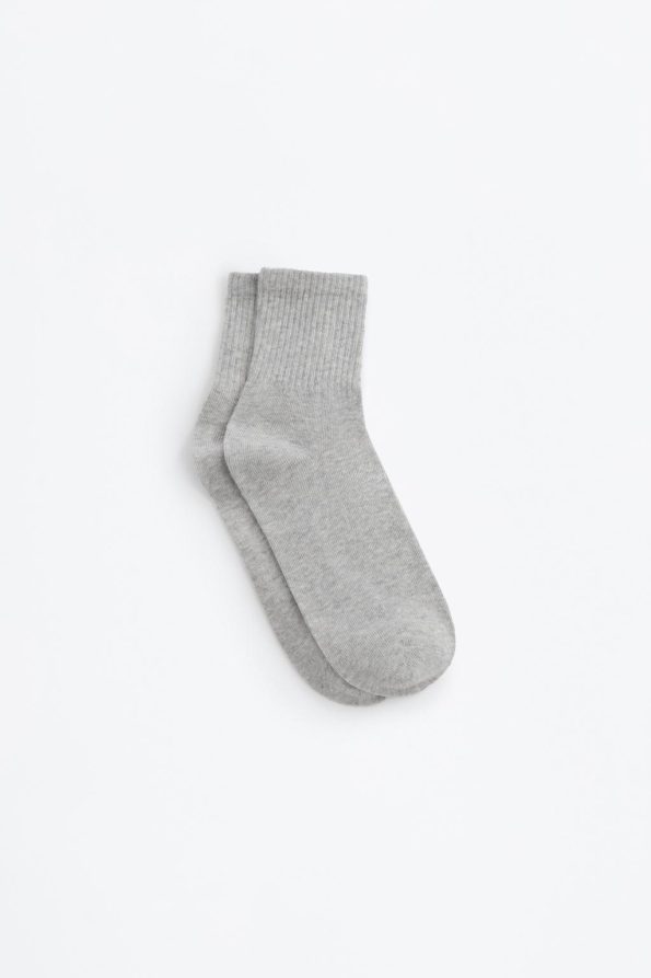 5-Pack Short Ribbed Socks