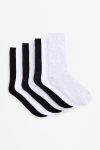 7-Pack Solid Color Knee-High Socks