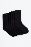 7-Pack of Solid Color Long Socks