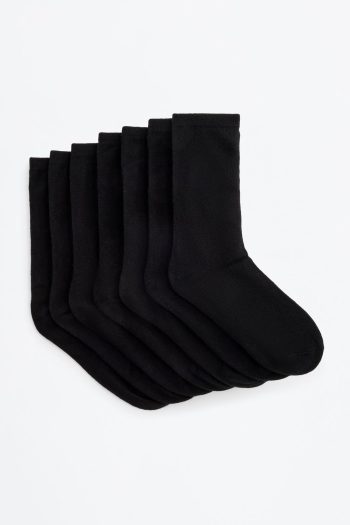 7-Pack of Solid Color Long Socks