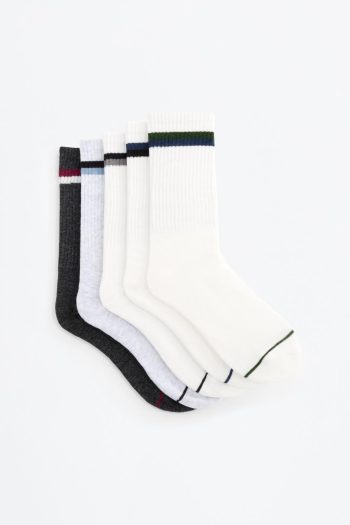 5-Pack of Striped Long Socks