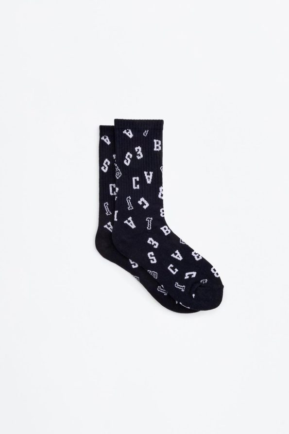 5-Pack Patterned Knee-High Socks