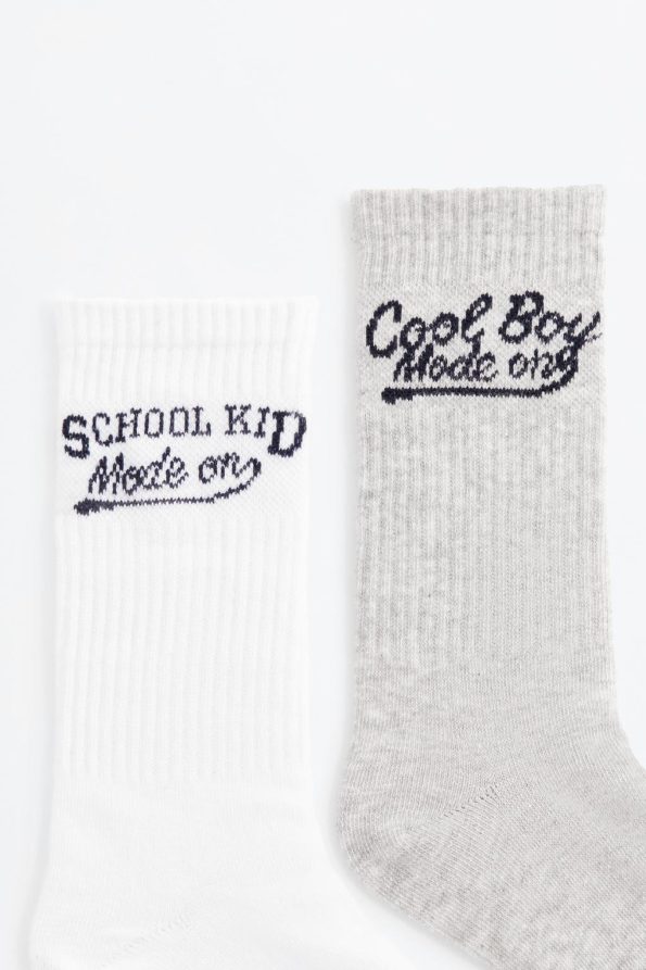 5-Pack Patterned Knee-High Socks