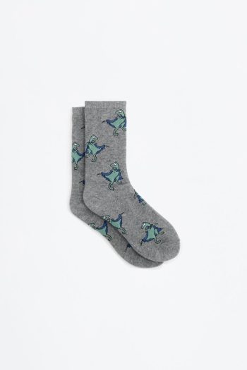 5-Pack of Contrast Long Socks