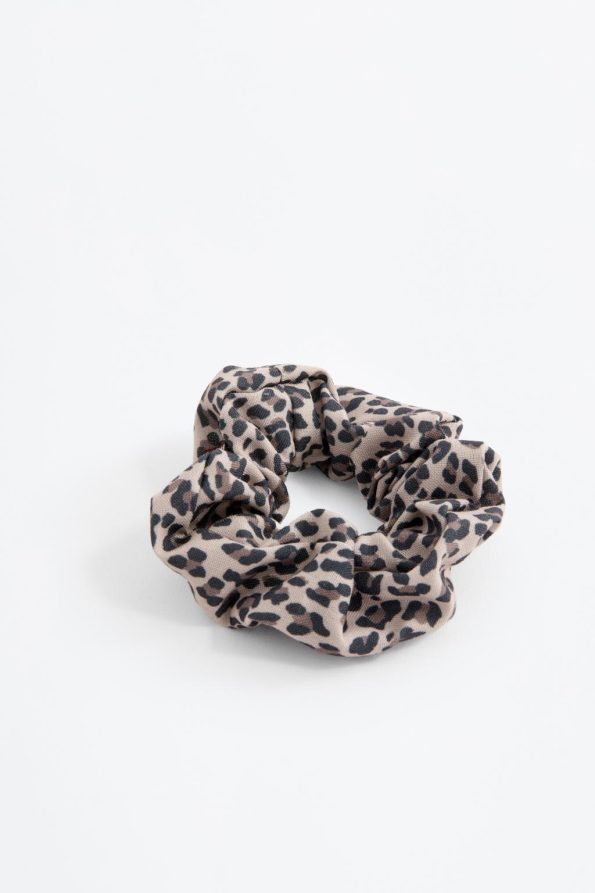 Set of 2 Patterned Hair Ties and Headband