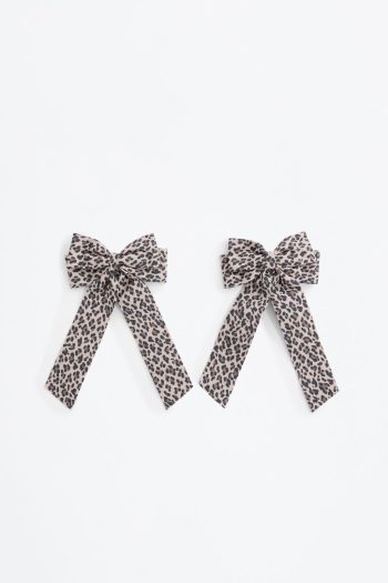 Set of 2 Large Bow Hair Clips