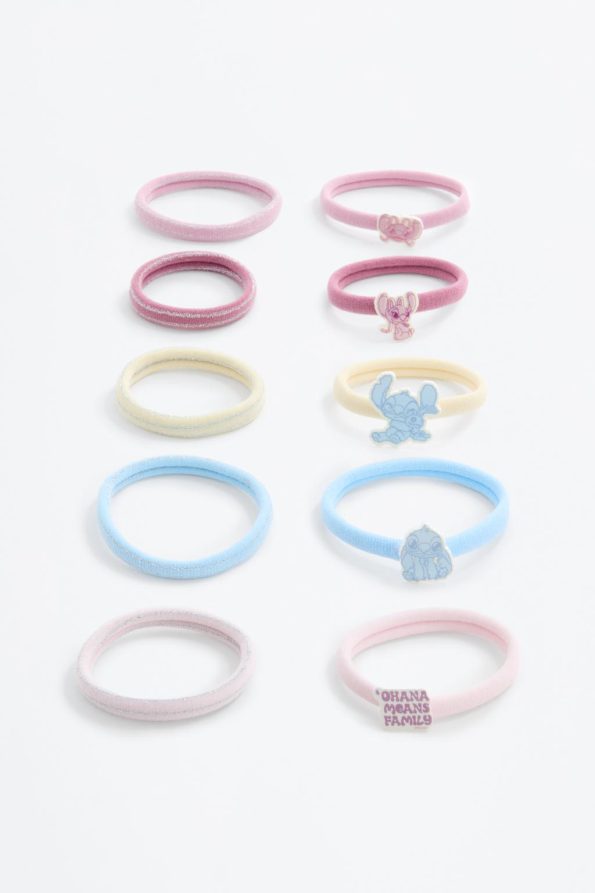 Angel Lilo & Stitch ©Disney Themed Hair Tie Set