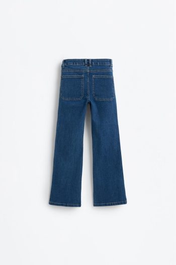 Pocket Flared Jeans
