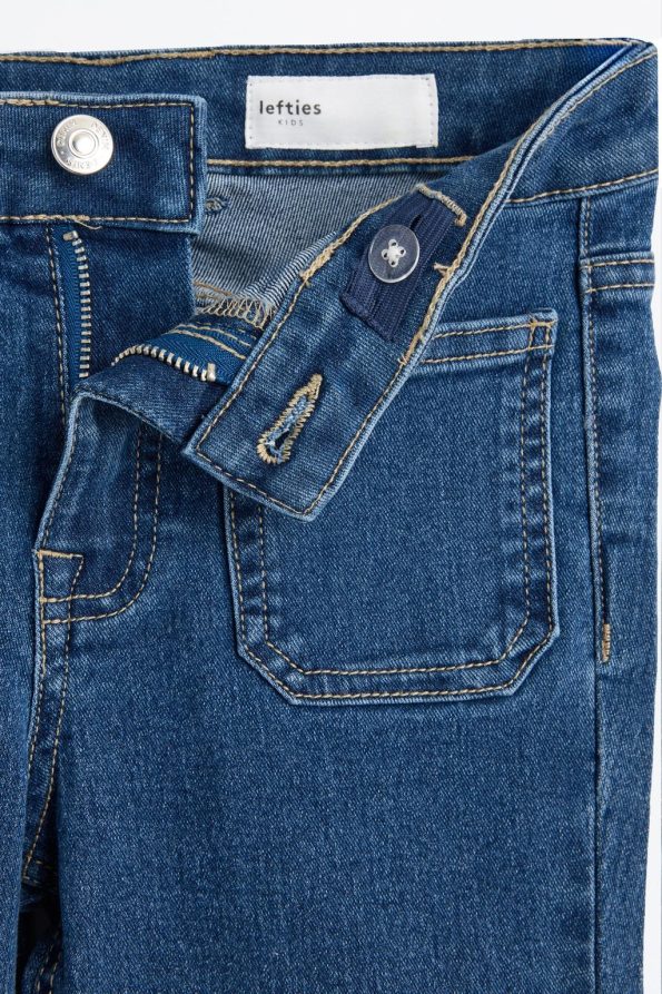 Pocket Flared Jeans