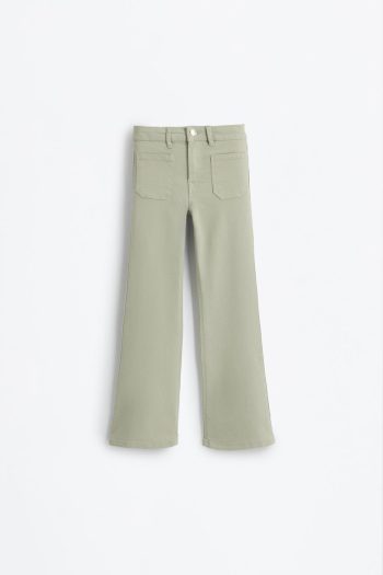 Pocket Flared Jeans