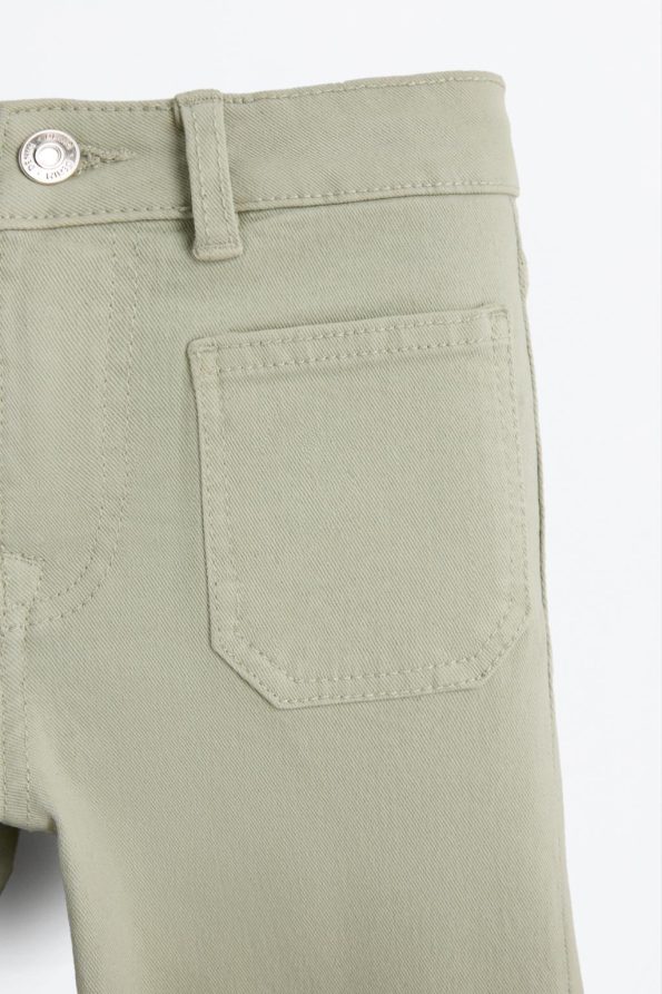Pocket Flared Jeans