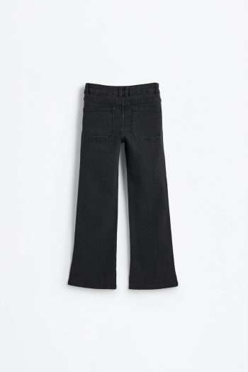Pocket Flared Jeans
