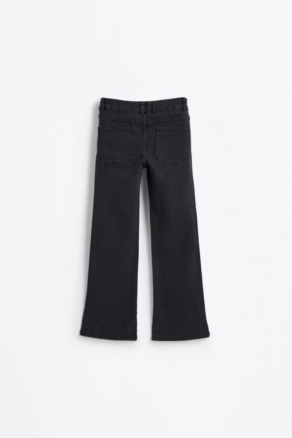 Pocket Flared Jeans