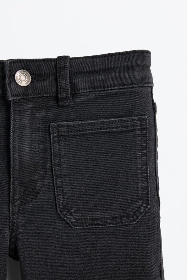 Pocket Flared Jeans