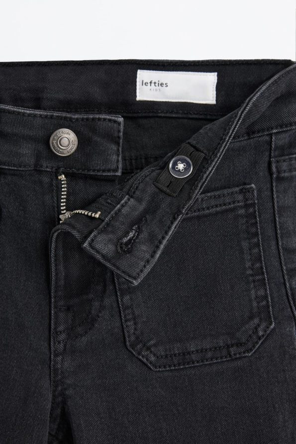 Pocket Flared Jeans