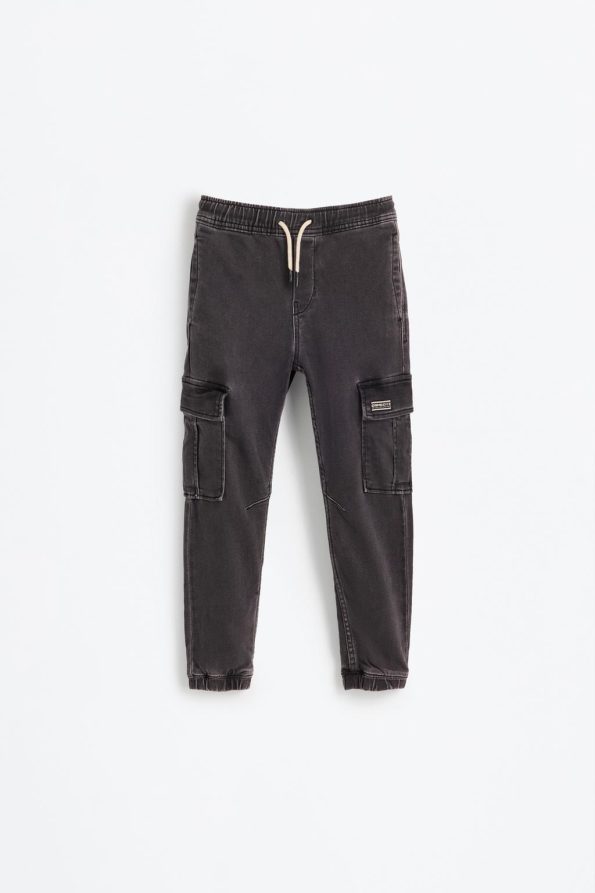 Adjustable Waist Jogger Jeans
