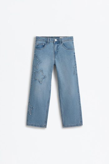 Star Patch Denim Jeans