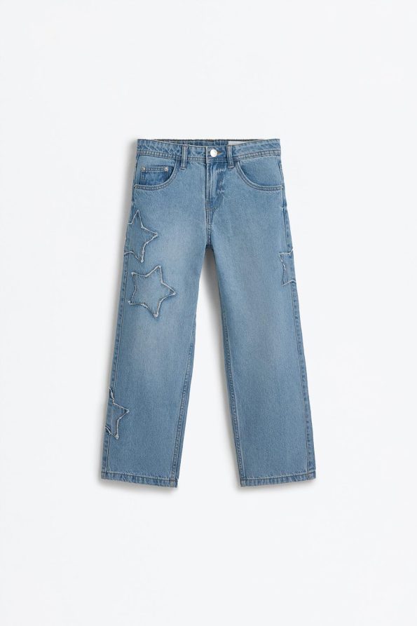 Star Patch Denim Jeans