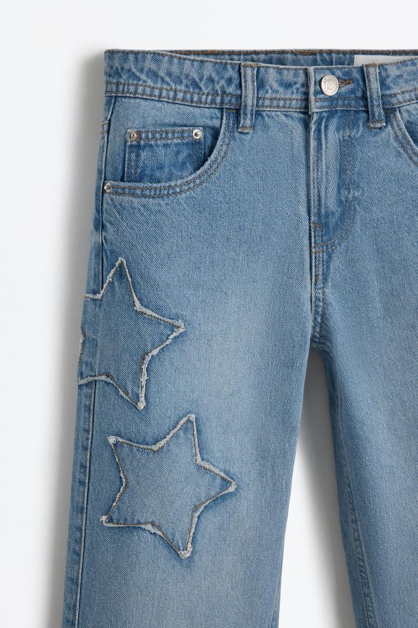 Star Patch Denim Jeans